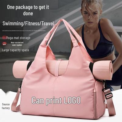 Borsa Sportiva da Yoga Transfrontaliera da Donna: Grande Capacità, Separazione Umido/Secco, Logo Personalizzato, Ideale per Fitness e Viaggi