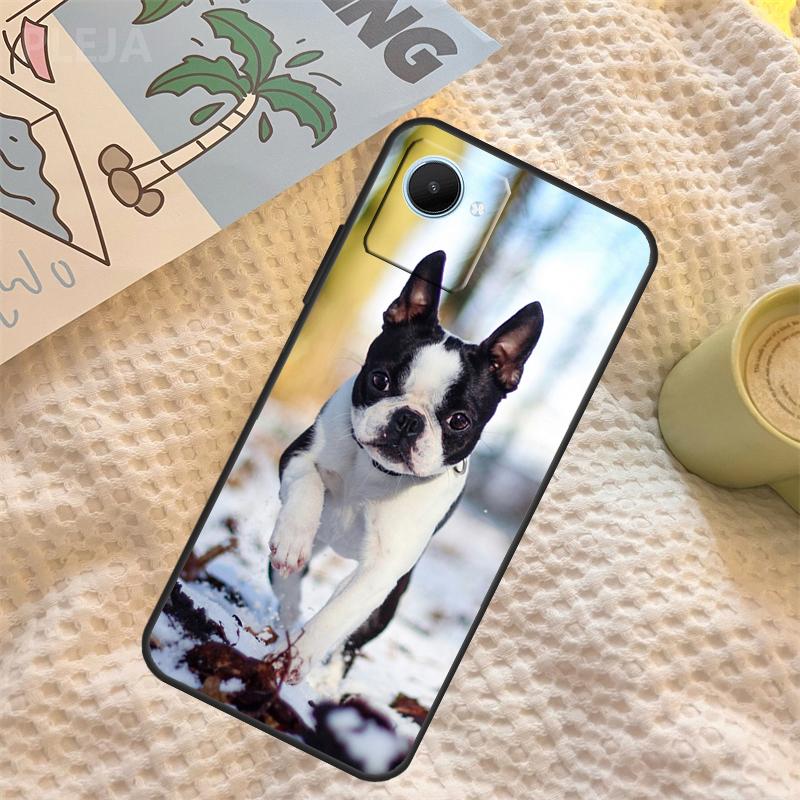 French Bulldog Dog Case For Realme C71 C75 C61 C53 C55 C33 C63 C51 C65 C67 11 12 13 14 Pro Plus GT6 GT7 15 Pro