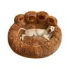 Gemütliches Bärenpfoten Haustier Sofa Bett Warmes Winter Hunde Katzen Nest Weiche Schlafmatte Ganzjahres für Mittlere Große Hunde
