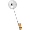 Ball Valve, G3/4" DN20 Stainless Steel Floating Ball Valve Adjustable Male Thread Control Sensor Valve for