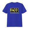 Dad Periodic Table Of Elements T Shirt Vintage Washed Breathable Stylish Graphic Soft Streetwear Homme Stretched