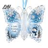 Decorative Ornaments for Parties Butterfly Cash Gift Ornament Christmas Money Holder Hanging Decor with Holiday Decorations Festive Print,