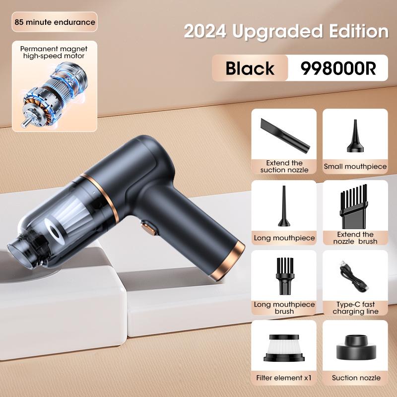 

99800Pa автомобильный пылесос беспроводной воздушный пылеуловитель пистолет для автомобиля домашний портативный автомобильный очиститель беспроводной очиститель транспортного средства