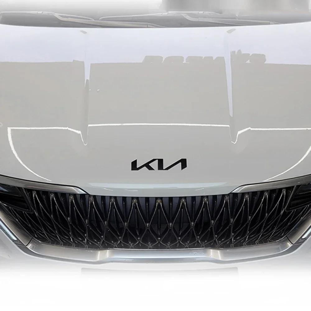 CZFB5 Car Front Hood Rear Trunk Letter Emblem Badge Sticker for KIA CARNIVAL SPORTAGE K3 KX3 K5 KX5 Ceed Rio Soul Forte Optima Stinger