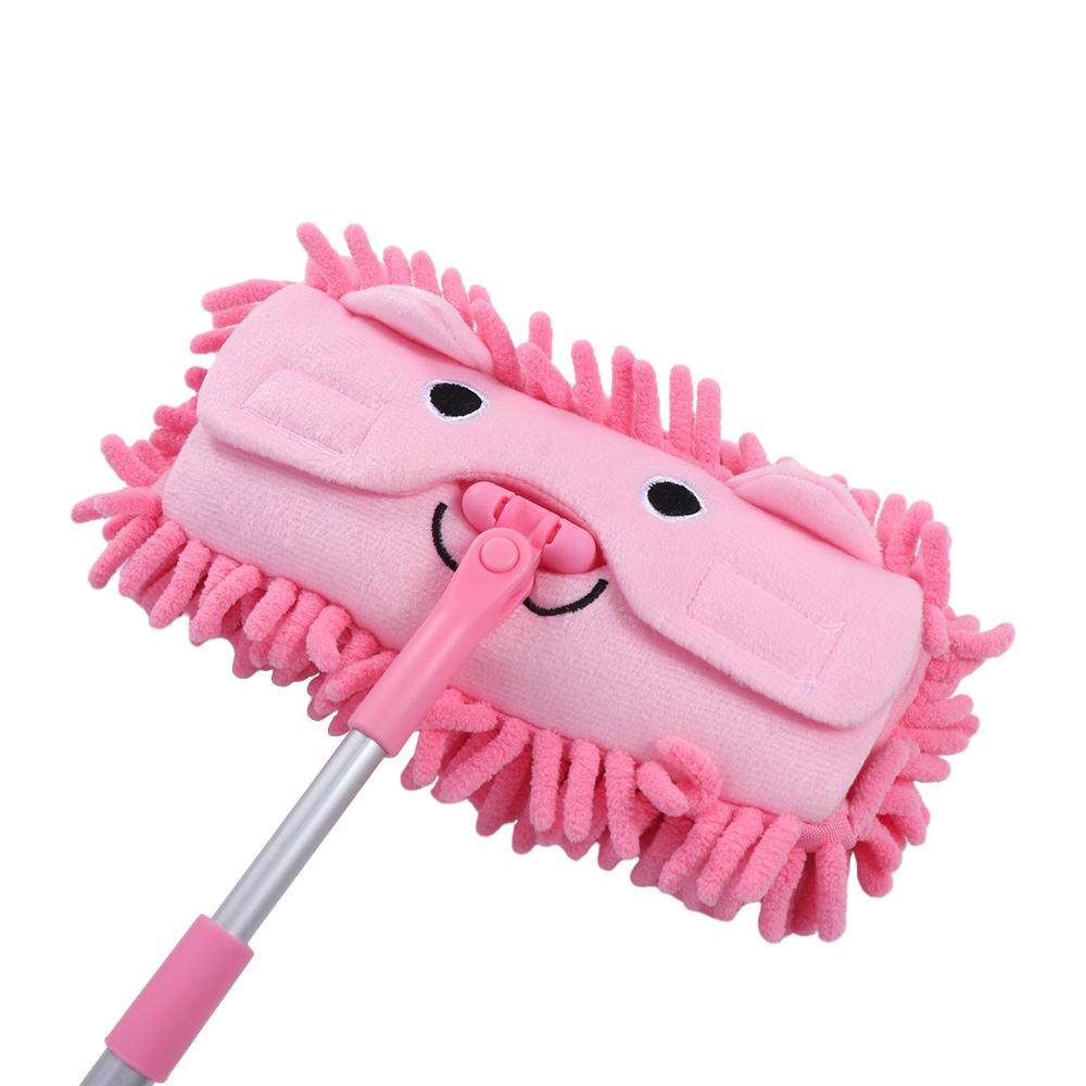 Mini Children's Mop Multifunction Cleaning Mop Housekeeping Toy Floor Mop Toy  Sweeping House