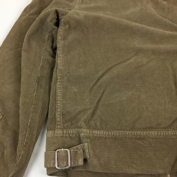 Mit Einlage! SPORT MAX CODE Corduroy Blouson Größe CH36 JI40 Braun(GEBRAUCHT)