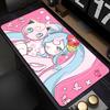 Rubber PC Mousepad Gamer Gaming Mouse Pad Xcm Pokemon Jigglypuff Locking Edge Desk Keyboard Mat Office Computer Laptop Mat