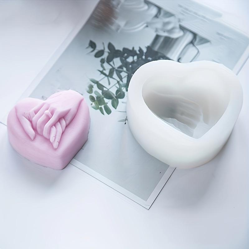 1 шт. Силиконовая форма «Рука с сердцем» для мыла ручной работы, силиконовая форма для мыла, форма для выпечки мыла