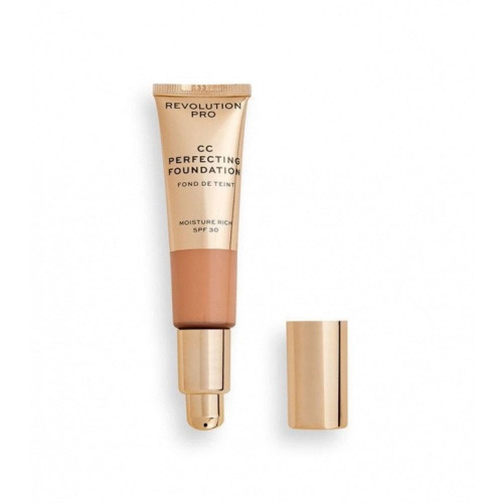 Makeup Revolution, Pro CC Perfecting, Cream Foundation, F9, LSF 30, 26 ml
