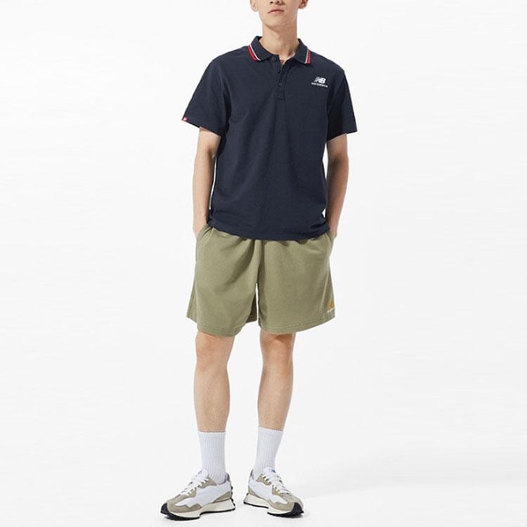 New Balance Polo Shirt Men's Blue AMT01983-ECL