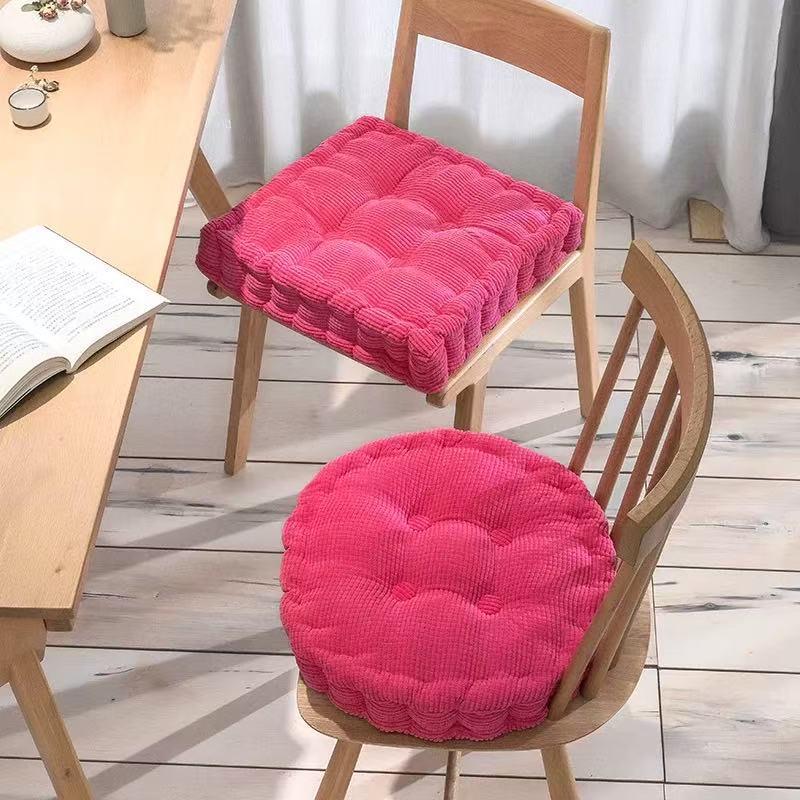 Corn Kernel Velvet Seat Cushion - Thickened Cotton Pad for Sofa, Car, Window, Chair, and Stool