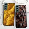 Crocodile Skin Phone Case For Samsung Galaxy S22 S25 Ultra S21 S10 Plus S26 Edge S20 S23 S24 FE Cover Silicone Soft TPU Clea