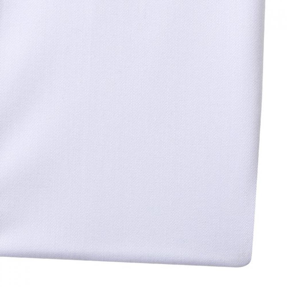 Countess Mara Dar Kesim Beyaz Kırışmaz Esnek Uzun Kollu Gömlek