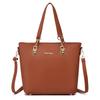 Fashion New Six-piece Mother and Child Bag Large Capacity Solid Color Portable Shoulder Bag Crossbody Women's Large Bag