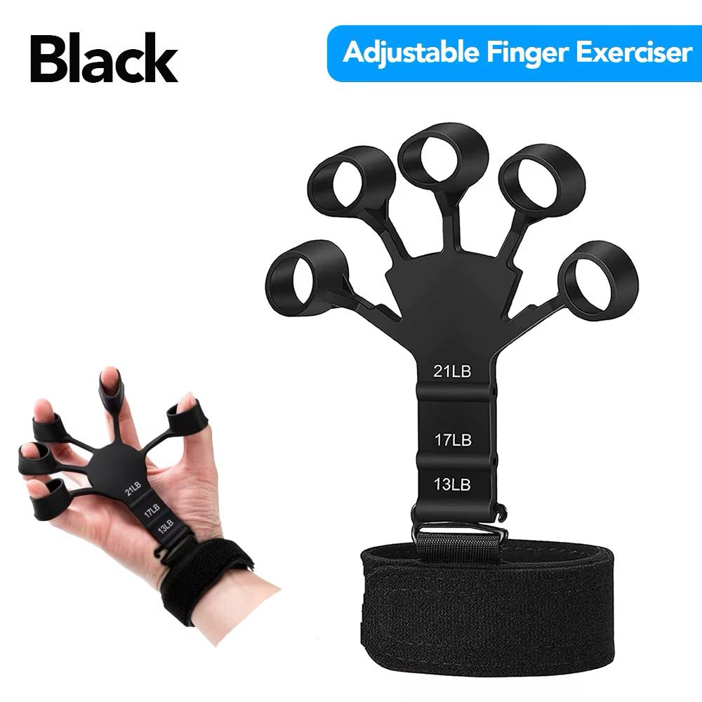 Silicone Grip Strengthener Finger Exerciser 5 Finger Wrist Recovery Training Stretcher Arthritis Trainer Hand Gripster Expander