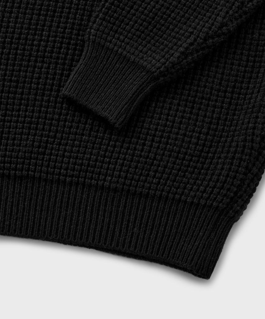 Beulaendideu Chain Heavy Wool Sweater [Black]