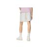 Li Ning X Disney Collaboration Zootopia Series Cartoon Embroidered Loose Mid-Rise Casual Shorts Women shorts Off-White AKST246-1