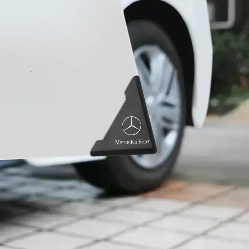 2Pcs Car Door Corner Anti-Scratch Protector Cover Stickers For Mercedes Benz AMG W211 W203 W204 W210 W124 W202 CLA W212 W108 GLA