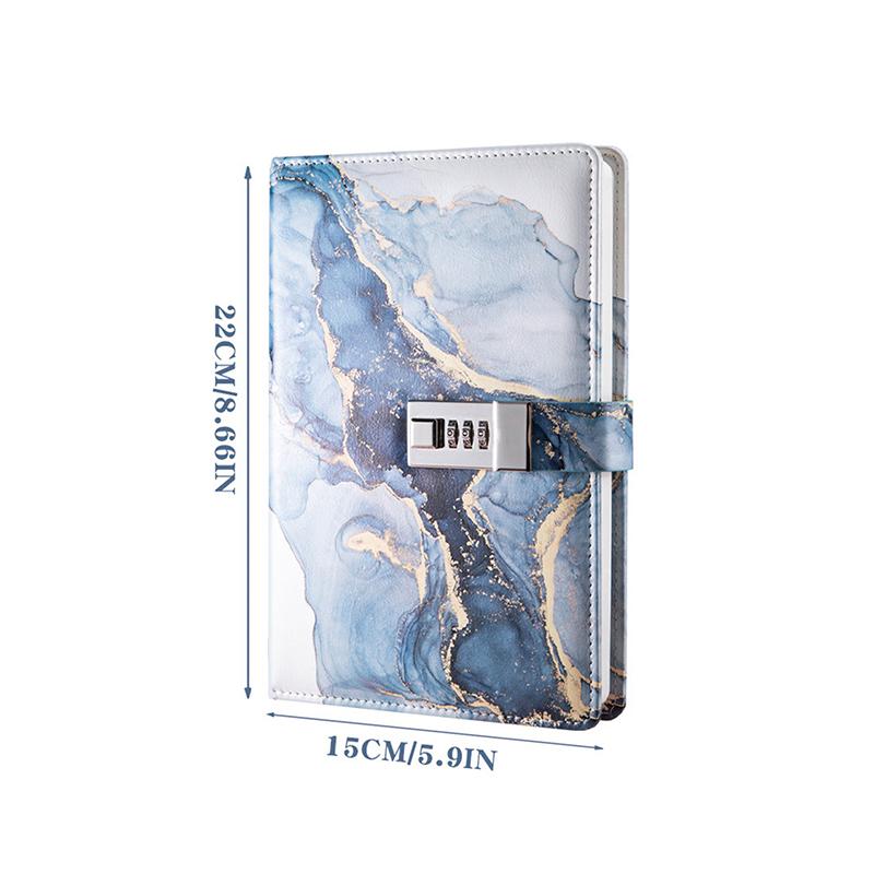 

Блокнот формата А5 с замком, журнал, креативный блокнот, студенческий блокнот, канцелярский блокнот