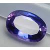 Purple Tanzanite   Natural 8.41 Ct Loose Gemstone Ring Size Oval Cut