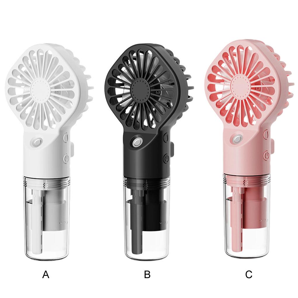 Handheld Mini Air Conditioner Fan Portable Silent Humidifying Fan For Dry Skin Fan With Humidifier