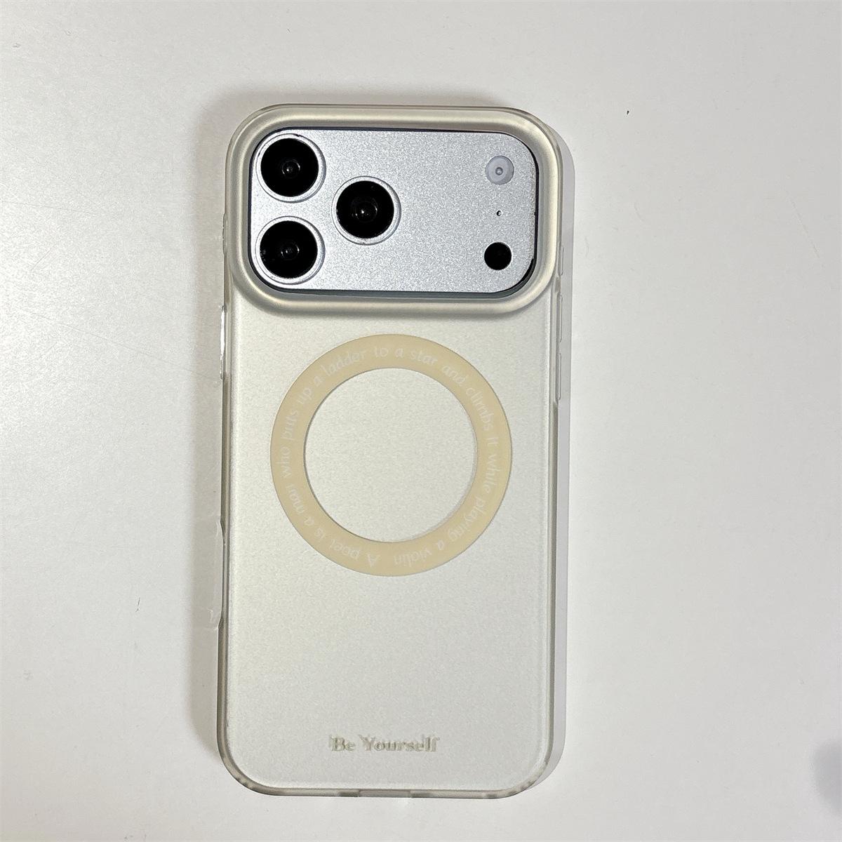

Electroplated Magnetic Dual Layer iPhone 14/13 Compatible Case for Apple 17/16/15 PRO MAX - Anti-Fall Design. iPhone 16 Pro