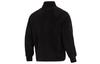 PUMA Solid Color Fleece Lined Athleisure Stand Collar Sherpa Velvet feel Coat Men's Black 537699-01