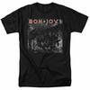 26 Bon Jovi Slippery When Wet Album Cover T-Shirt Offiziell Lizenziertes Merch Schwarzes Unisex T-Shirt