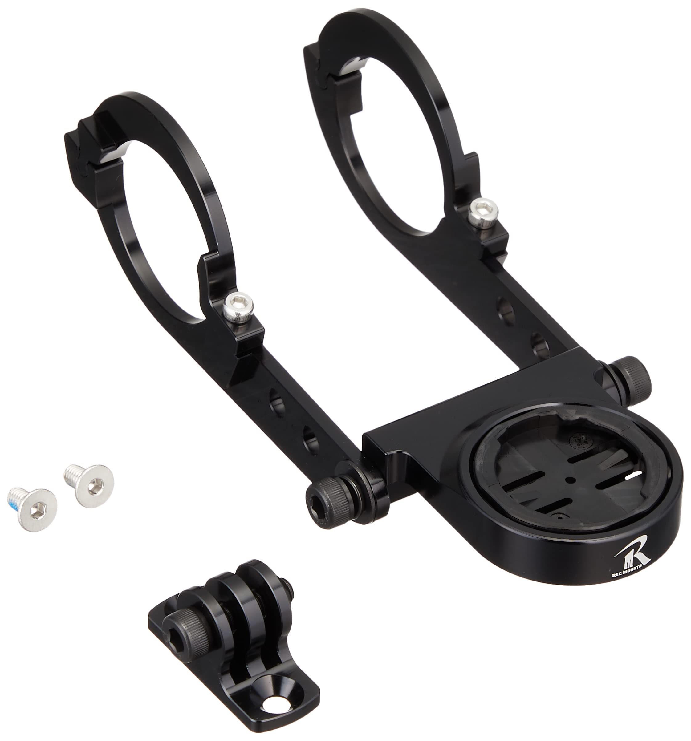 

REC-MOUNTS Out-Front Bike Mount Type 19 (35mm) for Garmin Edge 1000, GoPro, Shimano Sports Cameras, and Deda 35mm [REC-B0019-GM+GP]