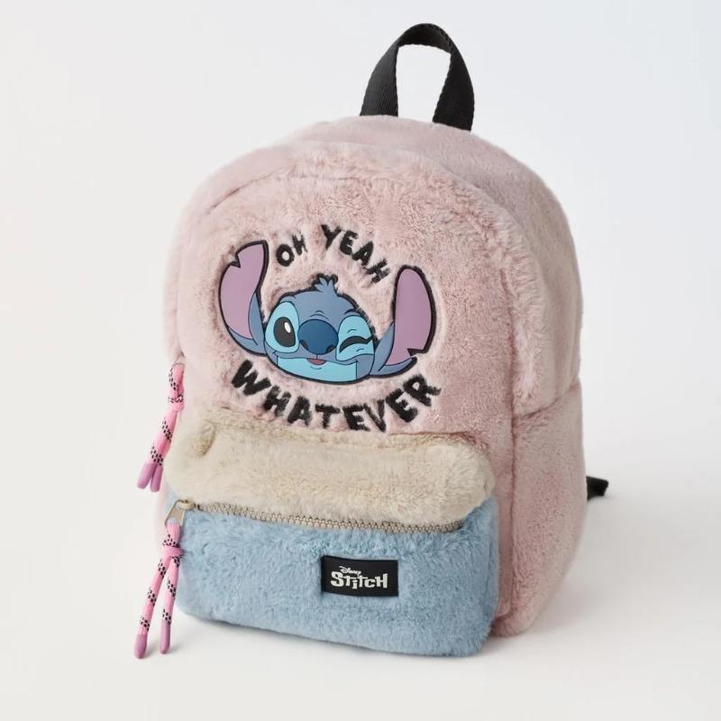Disney Cartoon Stitch New Children s Backpack Mini School Bag Cute Shoulder Bag for Boys and Girls