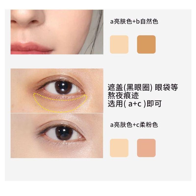 WODWOD - Lightweight Nude Trio Concealer - 2 Types