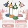 Adjustable Flower Shaped Lamp Rechargeable Battery Touch Control Table Light Decorative Lighting Vintage Bedside Reading Lamp