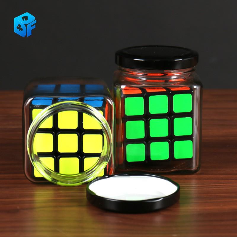 Romantic Northern Magic Bottle: Creative Rubik's Cube Gift for Girls