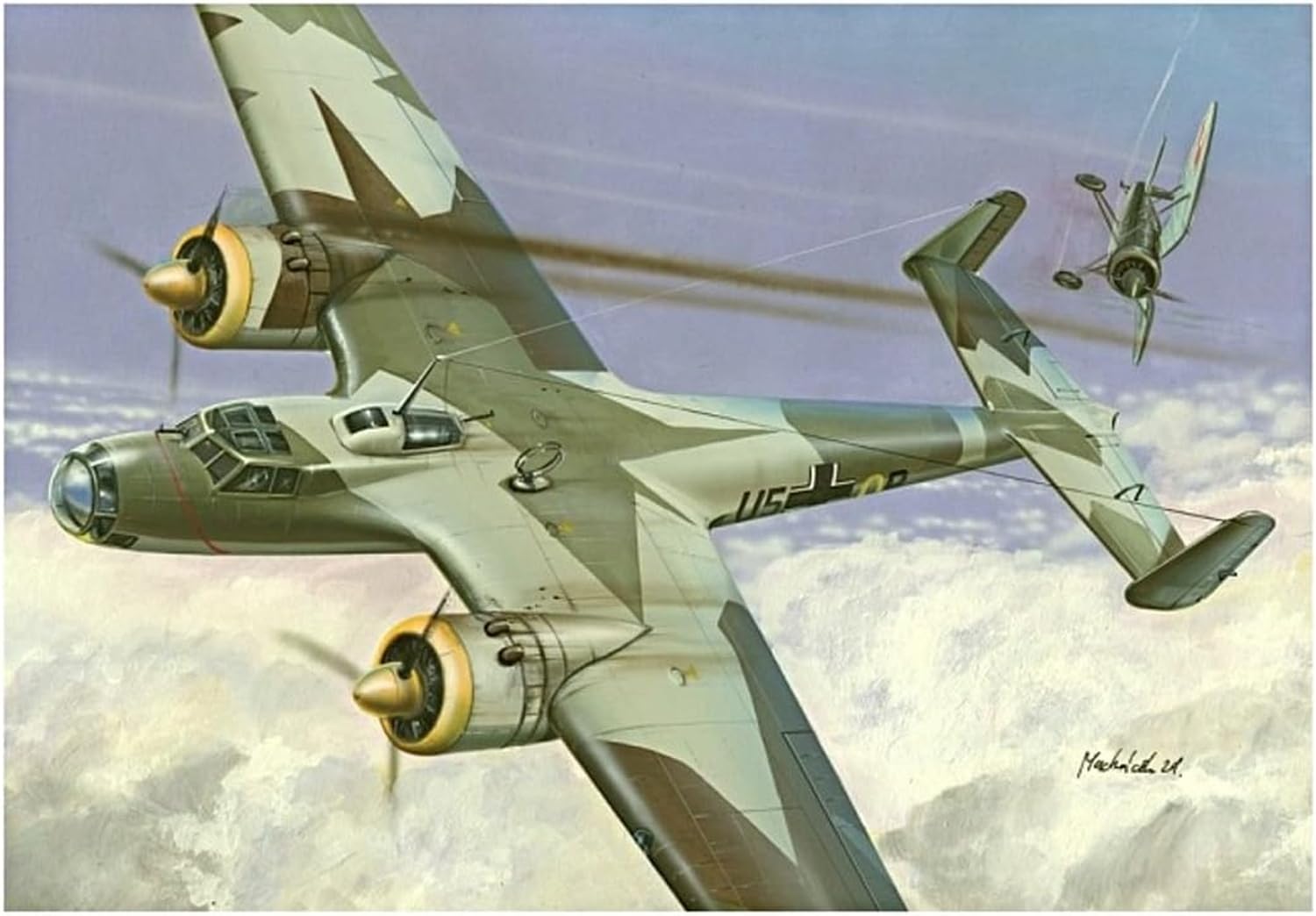 

RS Model Немецкий Dornier 17M Польша 1939 Пластиковая модель 92027 1/72