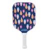 IANONI Pá de Pickleball Termoformada em Fibra de Carbono 14 polegadas de Comprimento 5.6oz de Peso 13mm Fibra de Vidro Equipamento Esportivo Jogos
