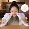 1 jouet en peluche lumineux et créatif de 32 cm, poupée dauphin avec lumière LED, jouet animal coloré, oreiller, joli cadeau pour enfants