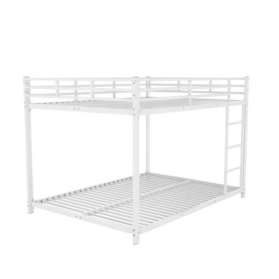 Bunk Bed 140x200cm Children with Ladder Falling Protection Strong Load Loft Bearing Double Layer Family Bedroom Furniture