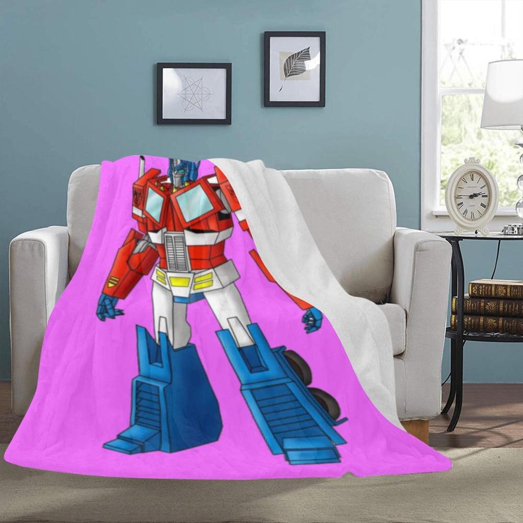 HUGE BEST PRICE Optimus Prime Transformers Blanket Fleece Halloween Home Decoration Travelling Gifts For Her Him