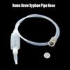 Enzyme Siphon Straw For Wine Filtering Food-grade White Hipe Material