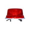2Pc Universal Tail Lights Round Red Led Trailer Tail Lights Turn Stop Brake For Rv Trucks Tractor , Yanmar L1500, L175, L2000 With 24V
