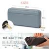 Long Genuine Leather Large Capacity Card [smile mode] Wallet, Women's & Men's Wallet, Compact, Storage, Unisex, Stylish, Anti-Skimming (Ivory)