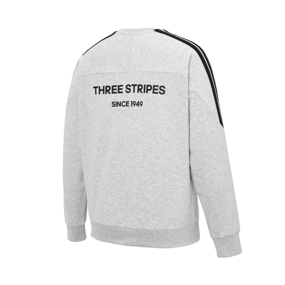 

New Adidas Sweatshirt Unisex Light Gray KA2564 2XL