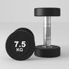 Jinlishuo Round Head Rubber Coated Dumbbells
