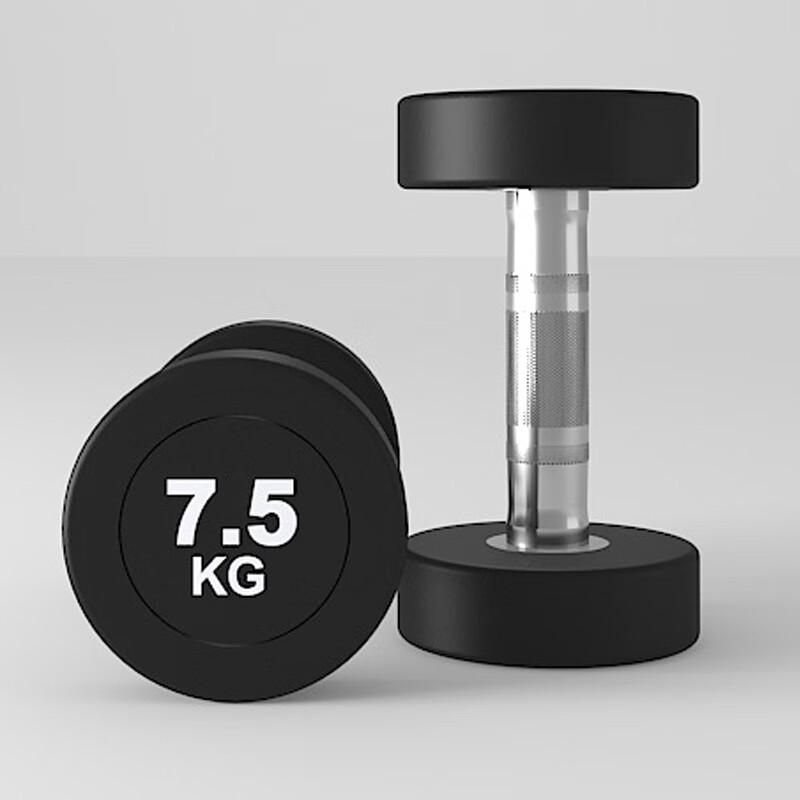 Jinlishuo Round Head Rubber Coated Dumbbells