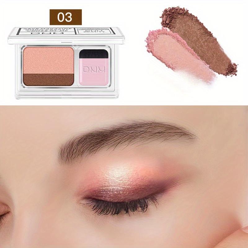 Dual-Tone Shimmer Eyeshadow Palette - 8 Waterproof & Smudge-Proof Shades, Matte & Shimmer Finishes, High Pigment Long-Lasting Formula