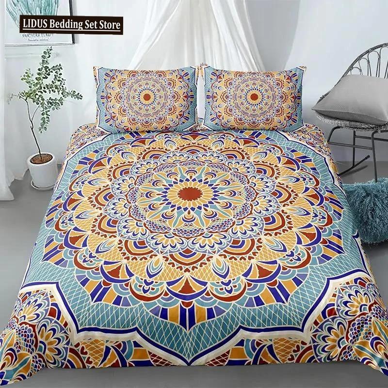 Mandala Bedding Collection Duvet Cover Bohemian Bedspreads Bed Collections Polyester King Queen Full Double Twin Quilt Cover