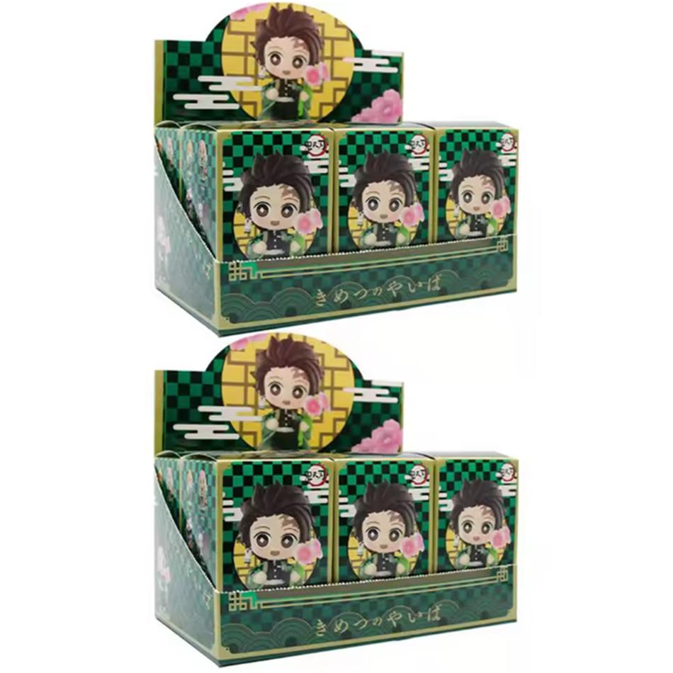 New Demon Slayer Mystery Box Anime Mystery Figures Blind Box Kamado Nezuko Tanjirou Hashibira Inosuke Surprise Box Birthday Gift
