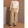 Anteulegteu Wide Chino Pants Beige