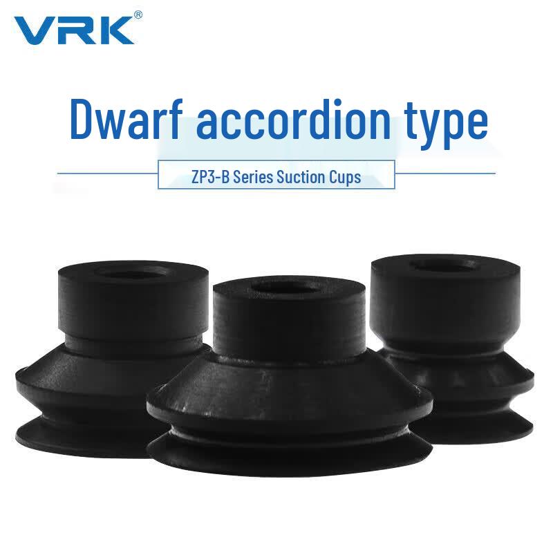 VRK ZP3 Series M5 Silicone Bellows Vacuum Suction Cup