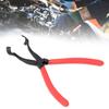 High Strength Drum Brake Hold Down Spring Pliers Clamp Curved Neck for Easy Installation and Removal of Brake Springs